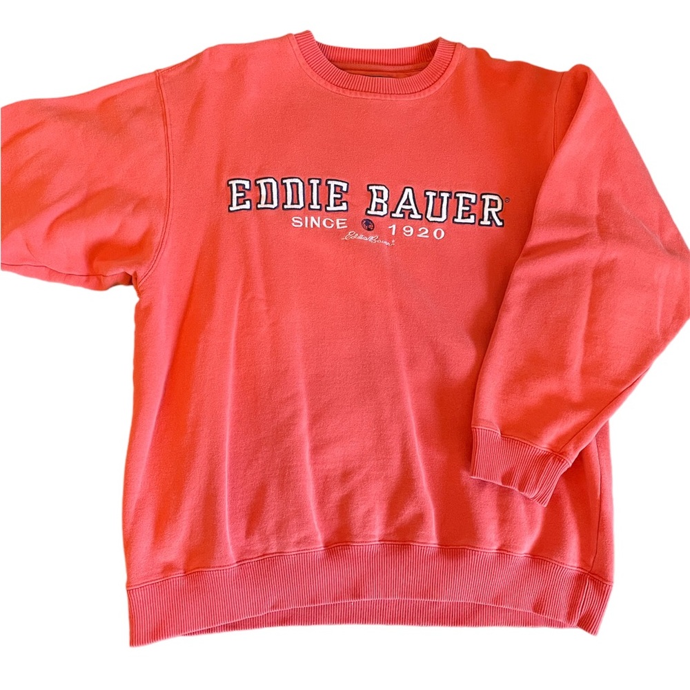 Orange 90’s Eddie Bauer Sweatshirt